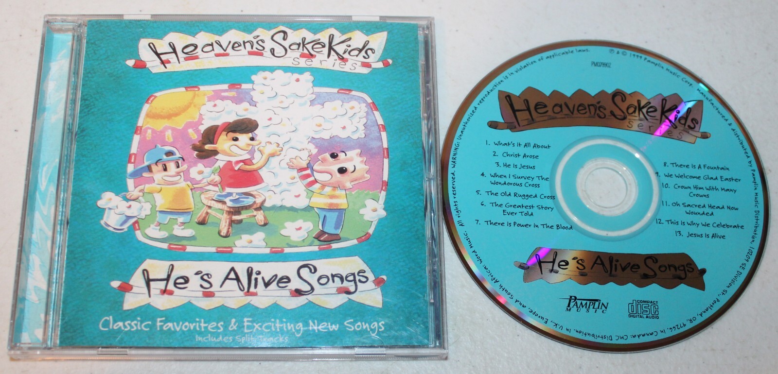 Songs of Easter, Vol. 1: He's Alive Songs by The Heaven's Sake Kids (CD)
