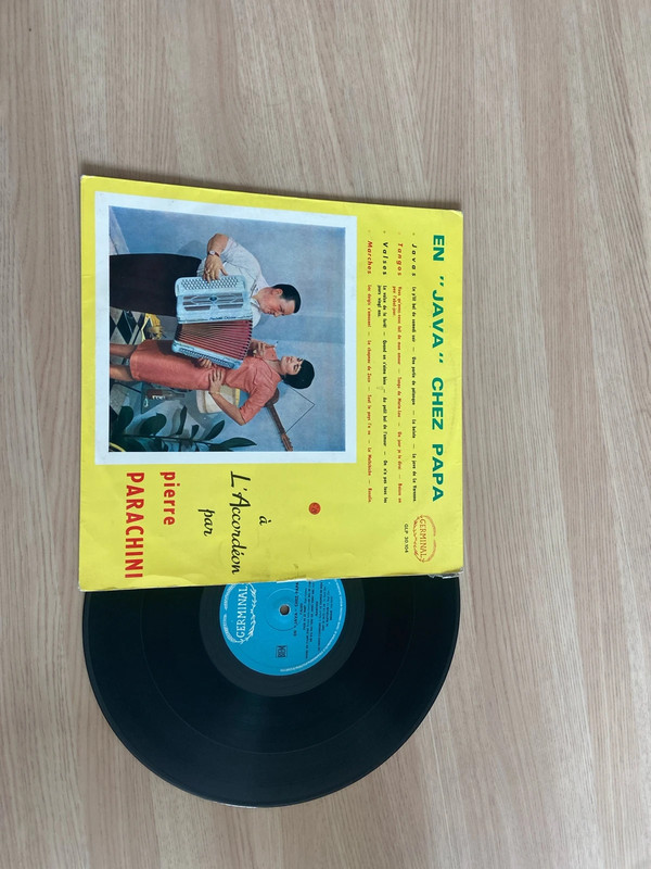 Vinyle 33 Tours – En “Java” chez Papa – Pierre Parachini
