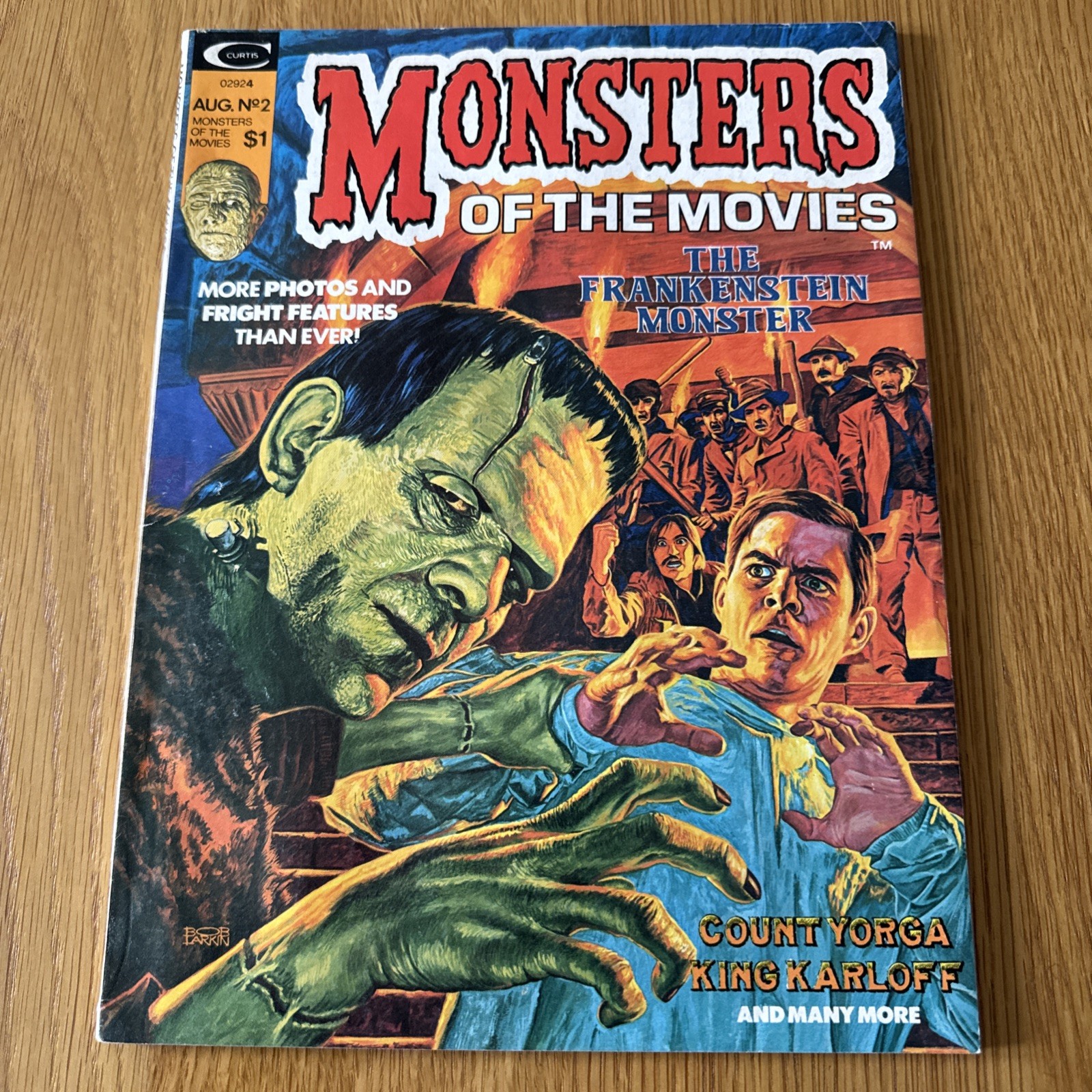 Monsters of the Movies 2 (1974): Good copy - Marvel/Curtis Magazines
