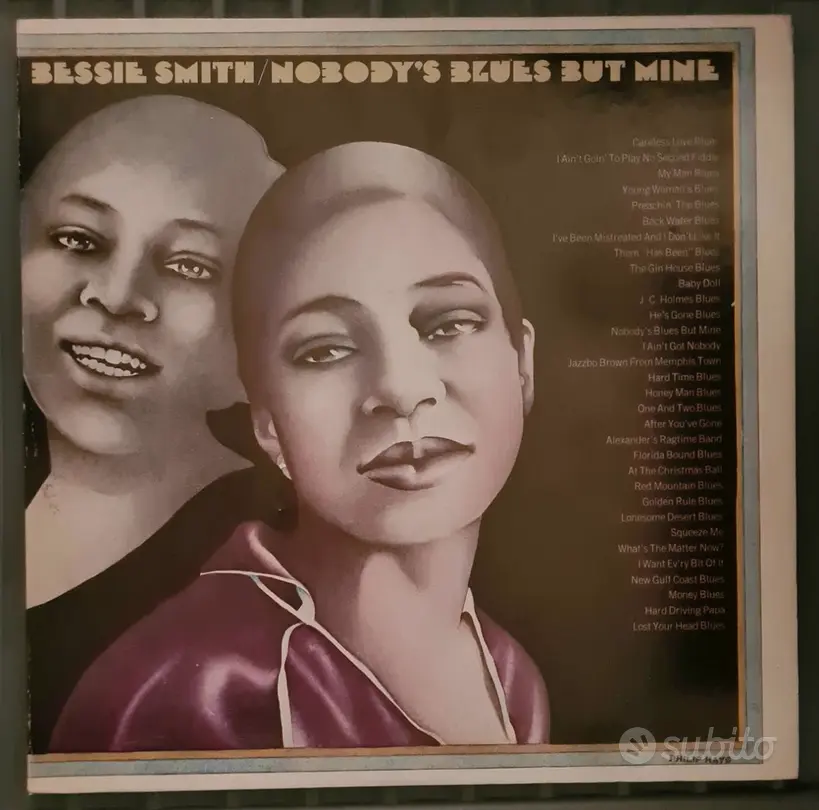 Lp vinile disco Bessie Smith