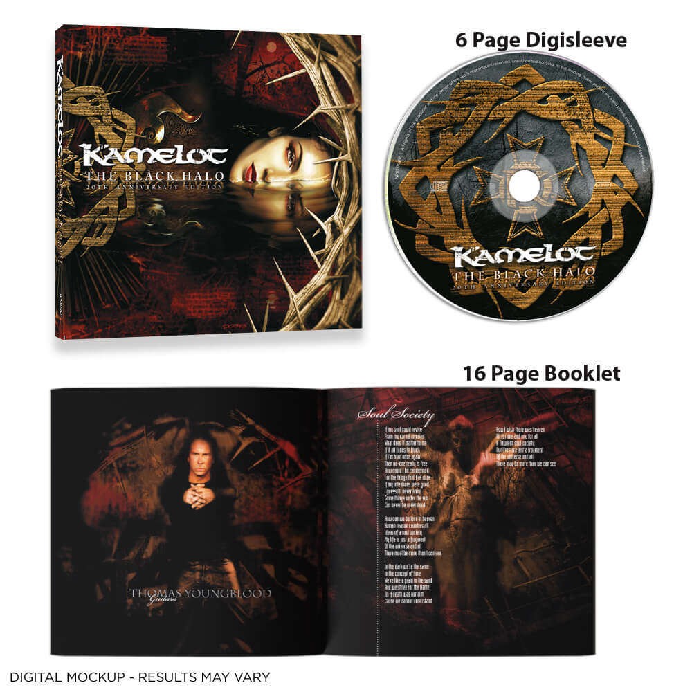 KAMELOT - The Black Halo (20th Anniversary Edition) - CD - Digipak