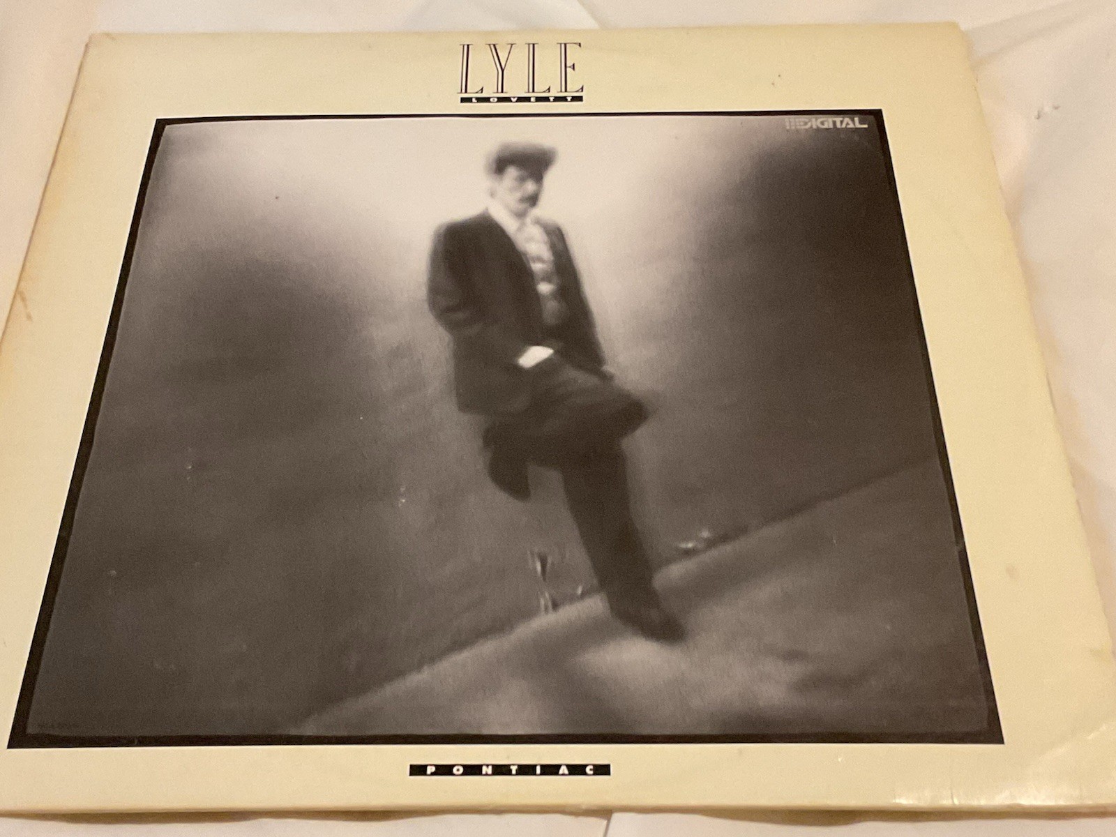 ⁠Lyle Lovett Pontiac Vinyl LP 1987 MCA Curb Masterfonics Stamped Audiophile⁠