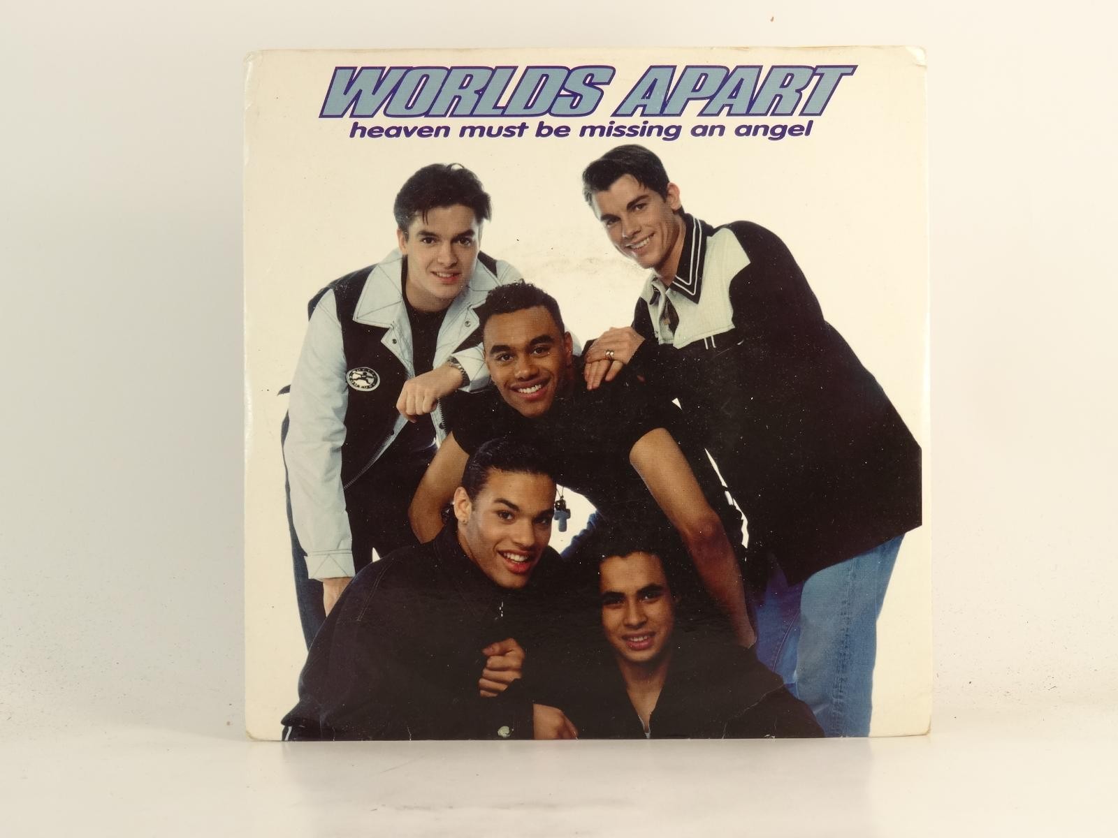 WORLDS APART HEAVEN MUST BE MISSING AN ANGEL (78) 2 Track 7" Single including Pi