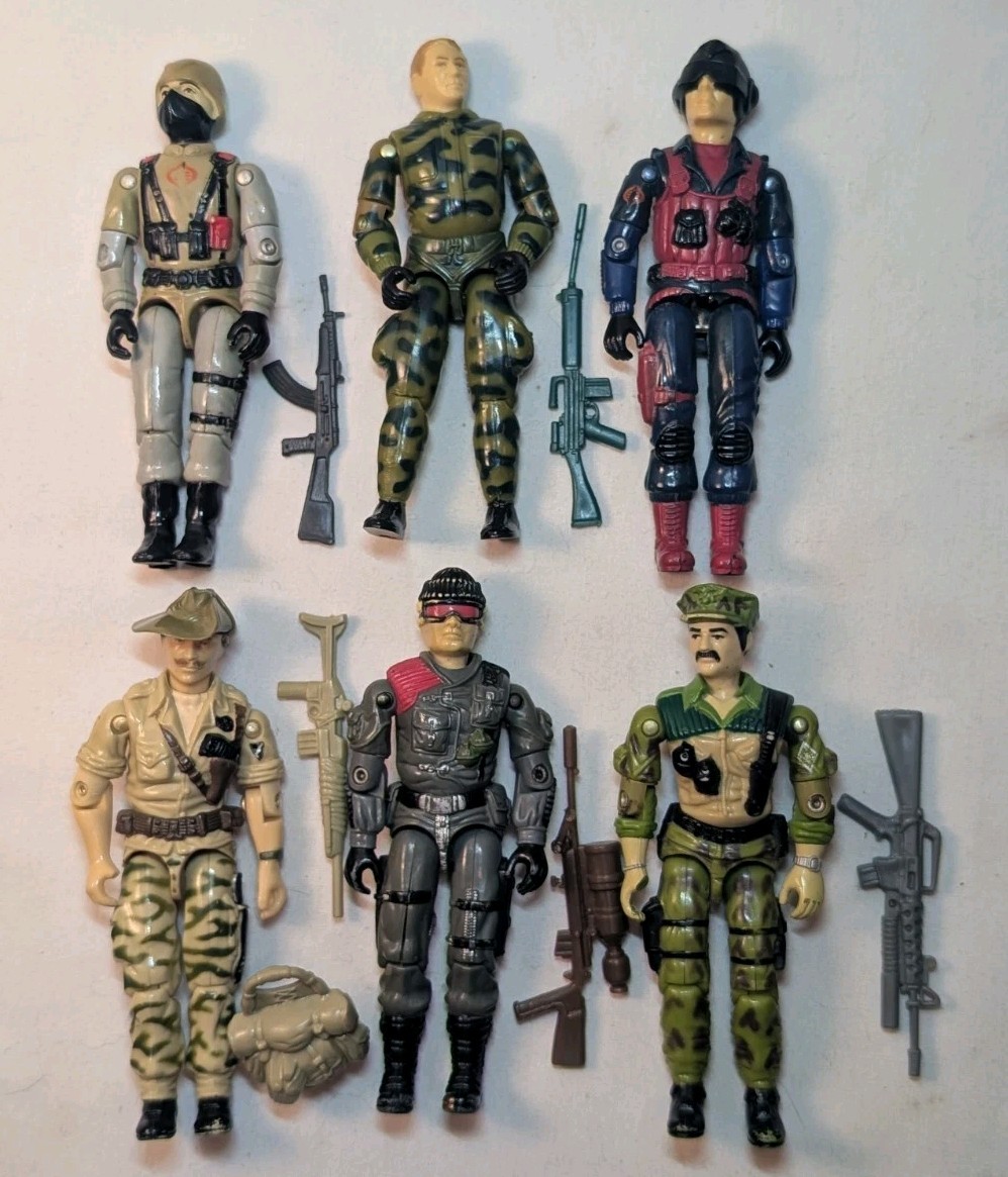 GI Joe confezione da 6 vintage