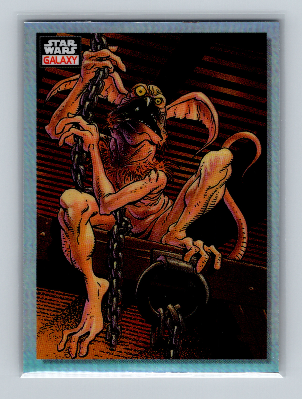 2023 Topps Chrome Star Wars Galaxy SALACIOUS B. CRUMB #29 rifrattore