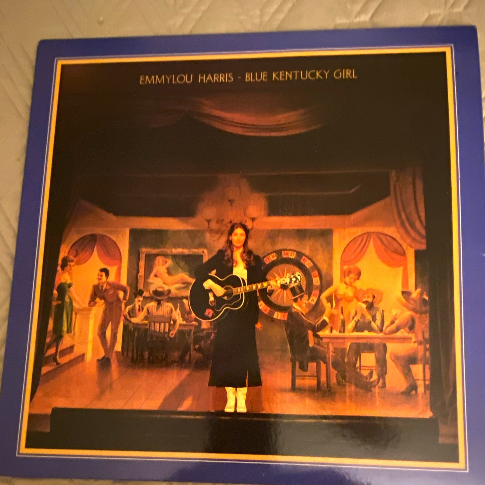 Emmylou Harris Blue Kentucky Girl 1979 Warner Bros Vinyl LP BSK-3318