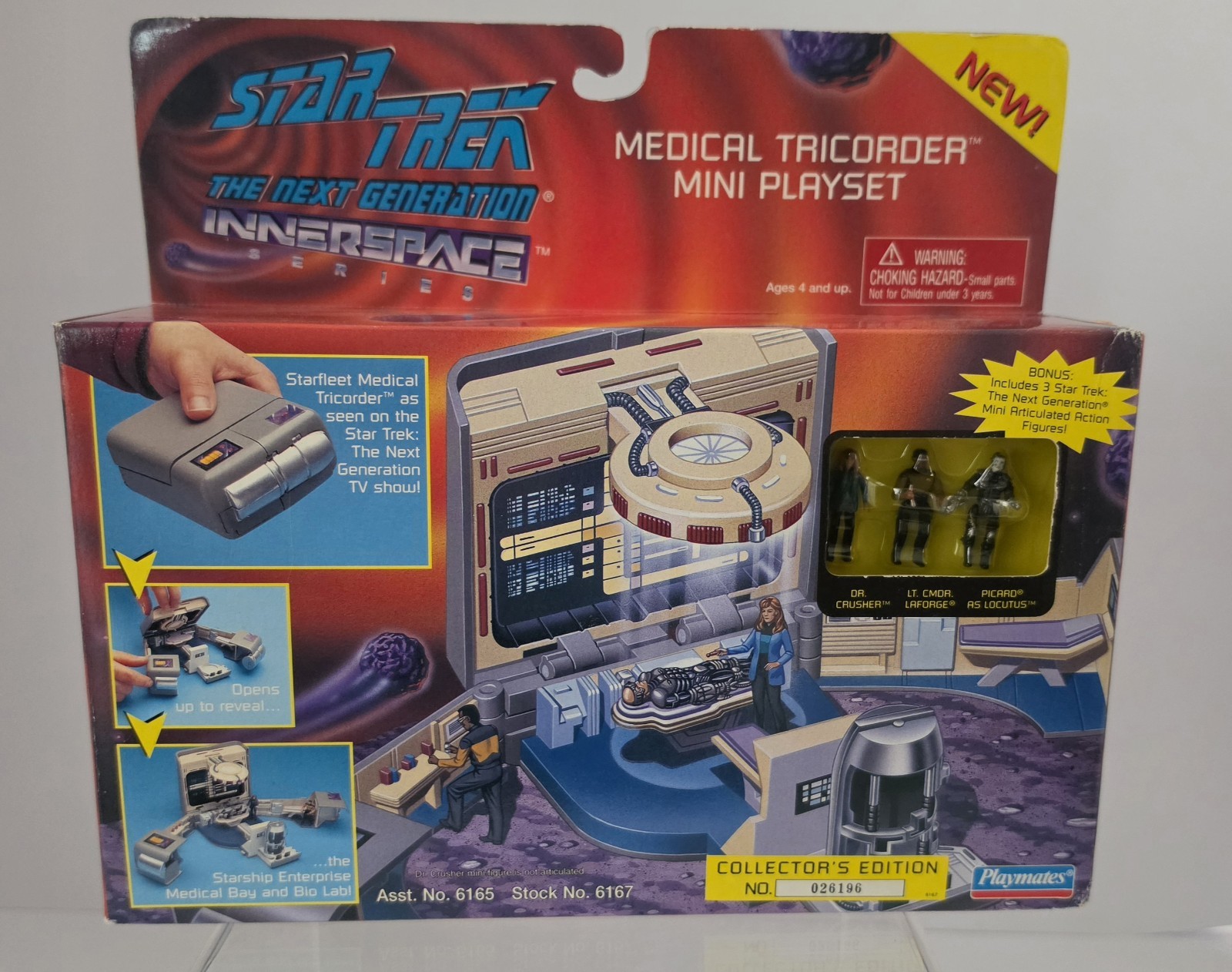 Star Trek The Next Generation Innerspace Medical Tricorder Mini Playset - Sigillato