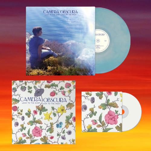 Camera Obscura Look to the East Look to the West Vinyl + Signed Art Print Mix CD