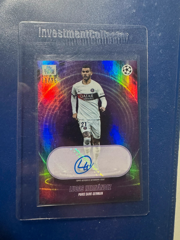 Topps Show Time 2024 Lucas Hernandez Auto 11/25