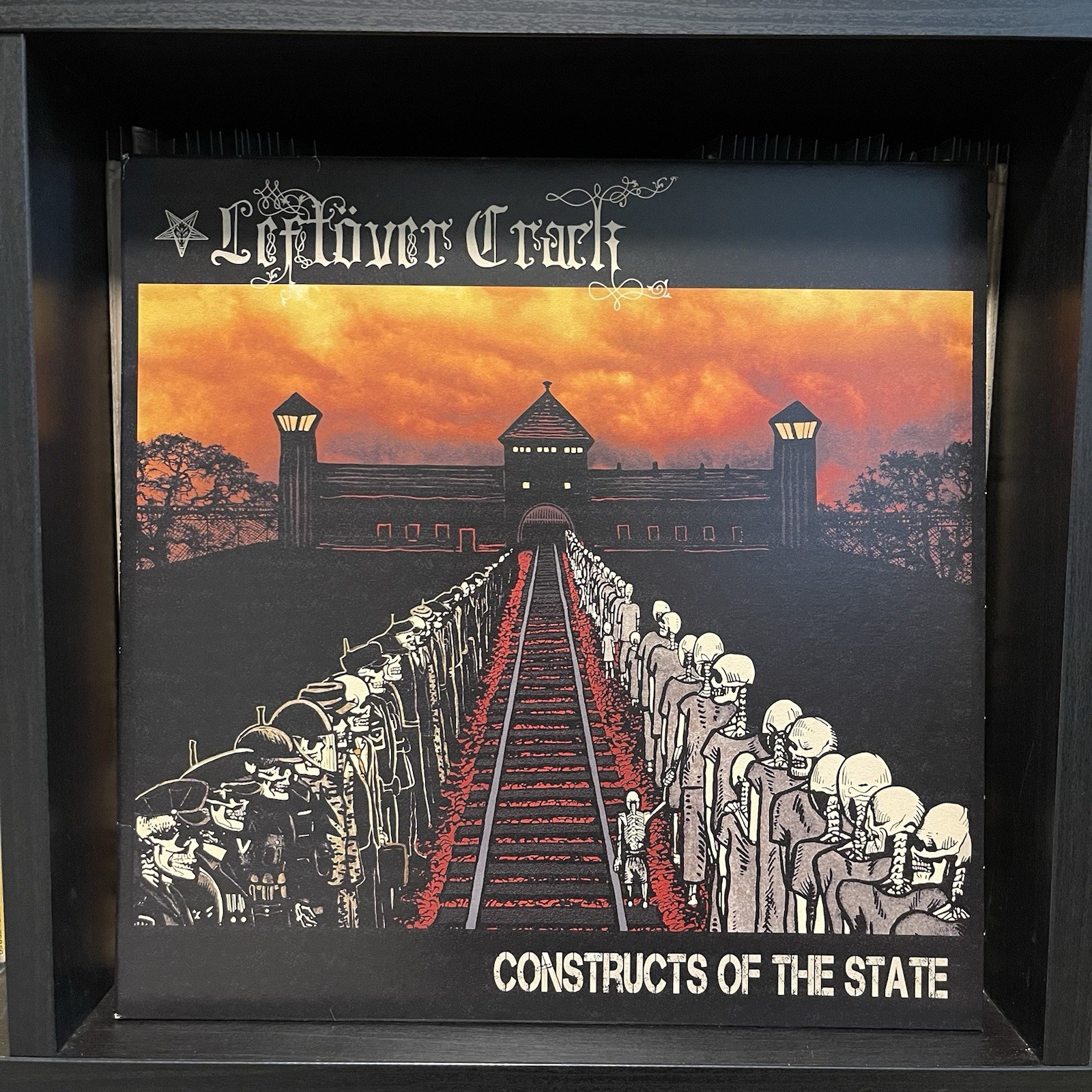 Leftover Crack - Constructs Of The State Vinyl Record LP Fat Wreck