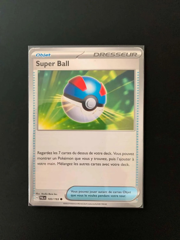 carte pokémon Super ball FR 183/193 Évolutions à Paldea
