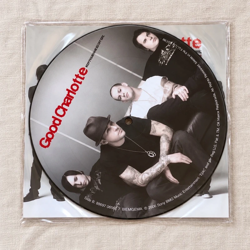 Good Charlotte – Keep Your Hands Off My Girl / Face The Strange – Vinyle Picture Disc 2007