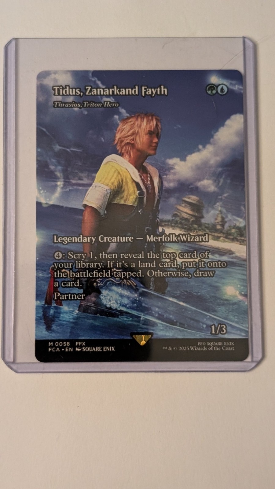 Tidus, Zanarkand Fayth - Thrasios, Triton Hero (Vetrina) Final Fantasy: Attraverso
