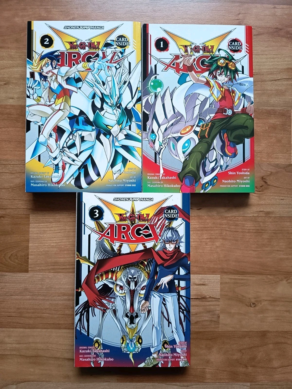 Yugioh Arc-V Manga 1 - 3 Inglese