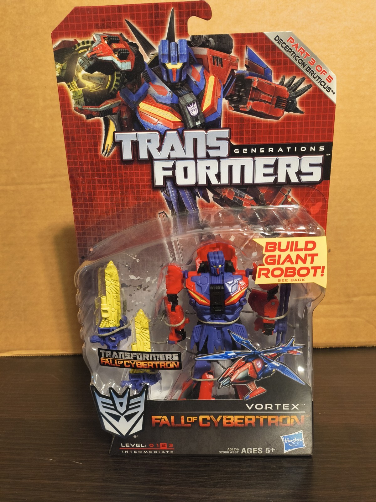 Transformers Generations Fall of Cybertron FOC Deluxe Class Vortex 2012 New