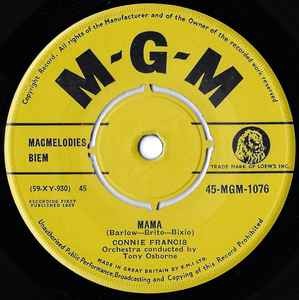 Connie Francis - Mama, 7", (Vinyl)
