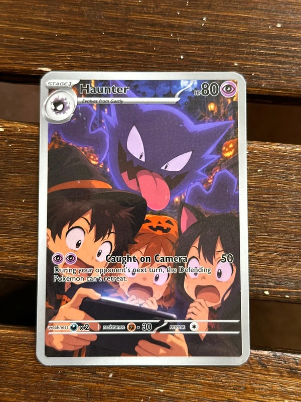Haunter Fan Art Pokemon Inspired Halloween Limited Edition
