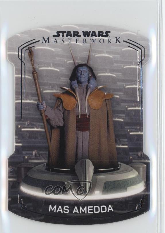 2025 Topps Star Wars capolavoro galattico cialde fustellate Mas Amedda #GPOD-4 9et