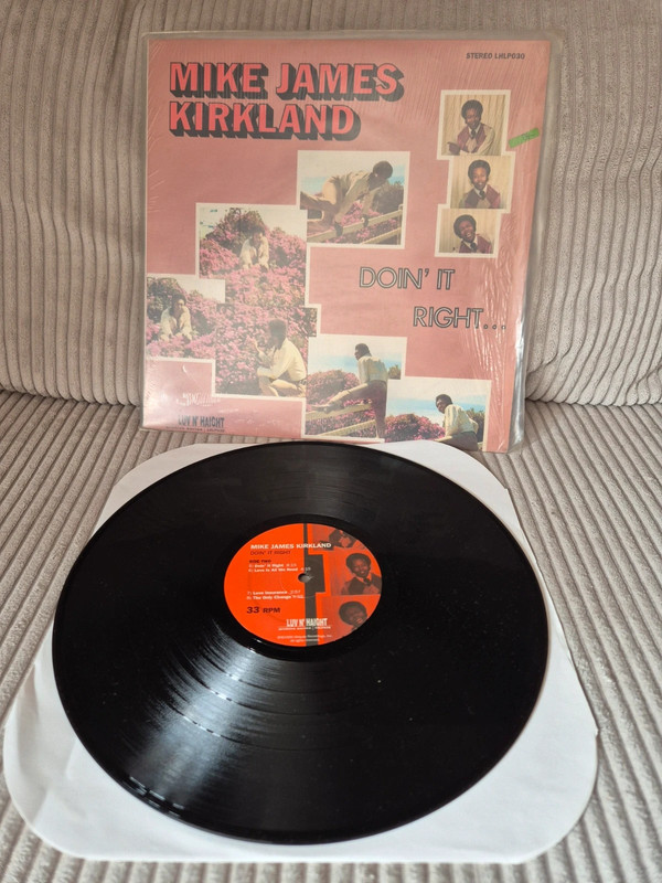 PcLP James Kirkland Doin' It Right Vinyl Album Luv'N'haight  funk soul Ubiquity