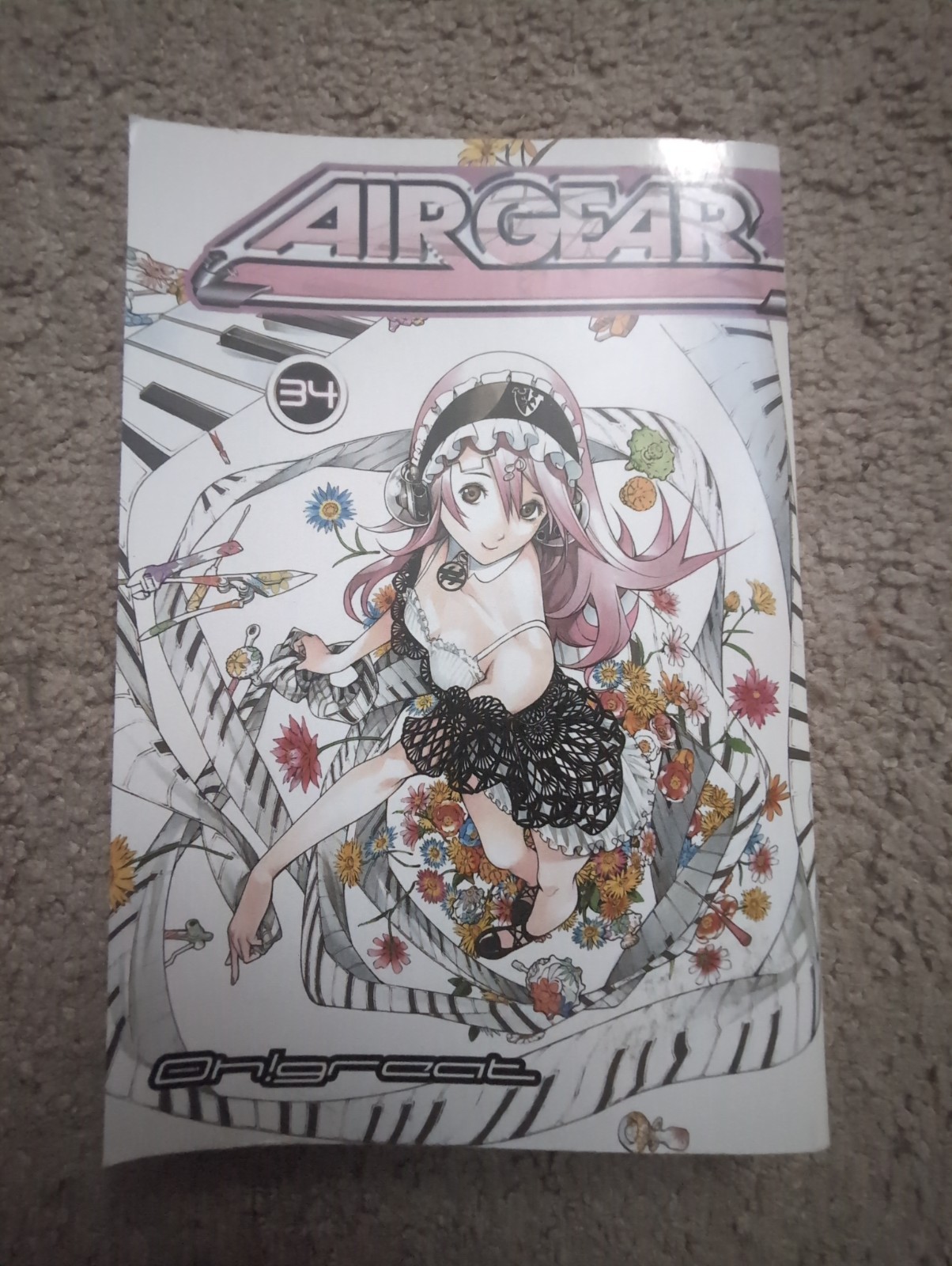 Air Gear Volume 34 Manga Inglese Vol Oh Ottimo Singolo