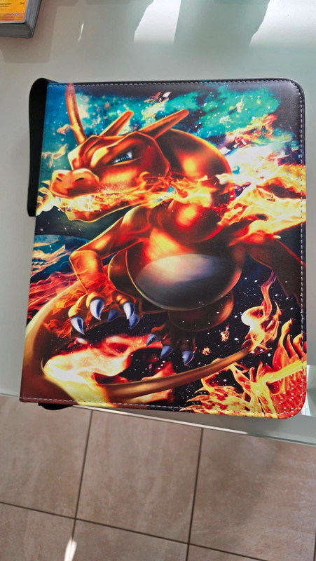 Classeur + cartes pokémon