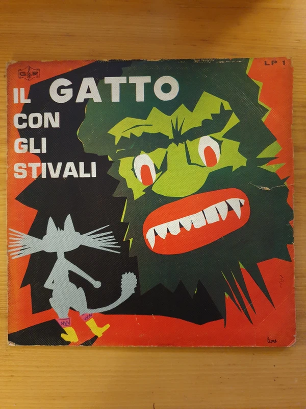 Vinile Raro Vintage / Il Gatto Con Gli Stivali / Fiabe Sonore, Soundtrack, Children's, 60s