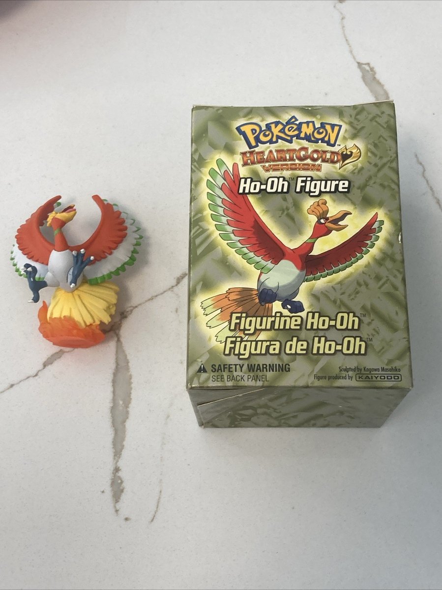 Pokemon Heart Gold Ho-Oh Figure with box