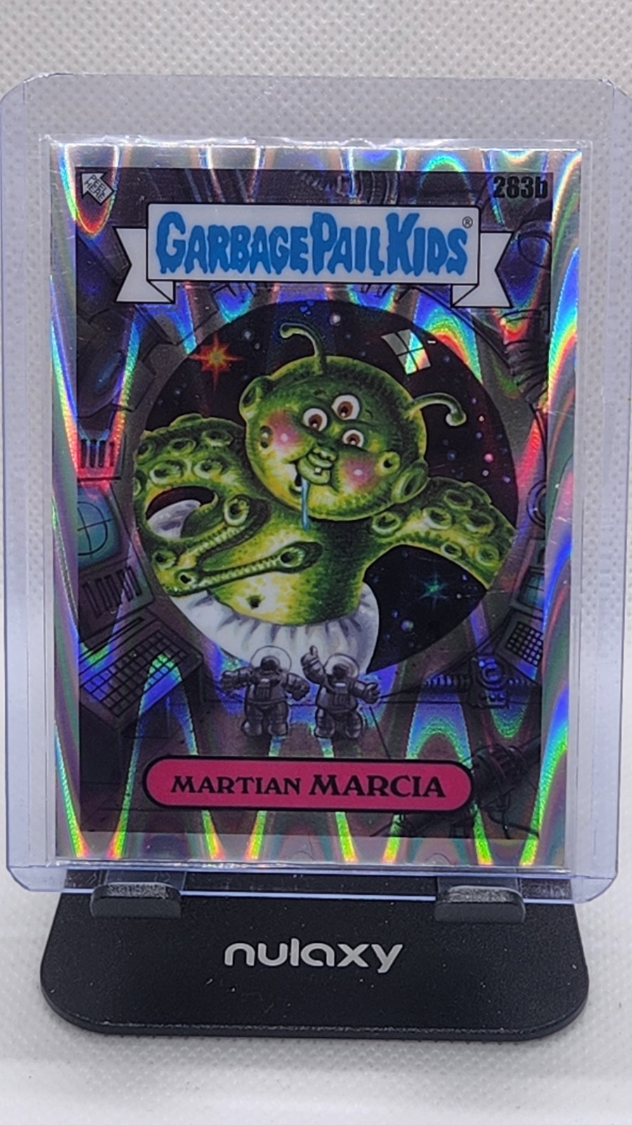 2024 Topps Chrome GPK Martian Marcia #283b Drool RayWave rifrattore