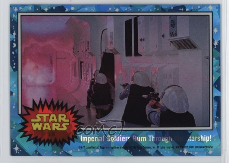 2022 Zaffiro Cromato Star Wars Soldatini Imperiali Bruciano Attraverso l'astronave! 1tg4