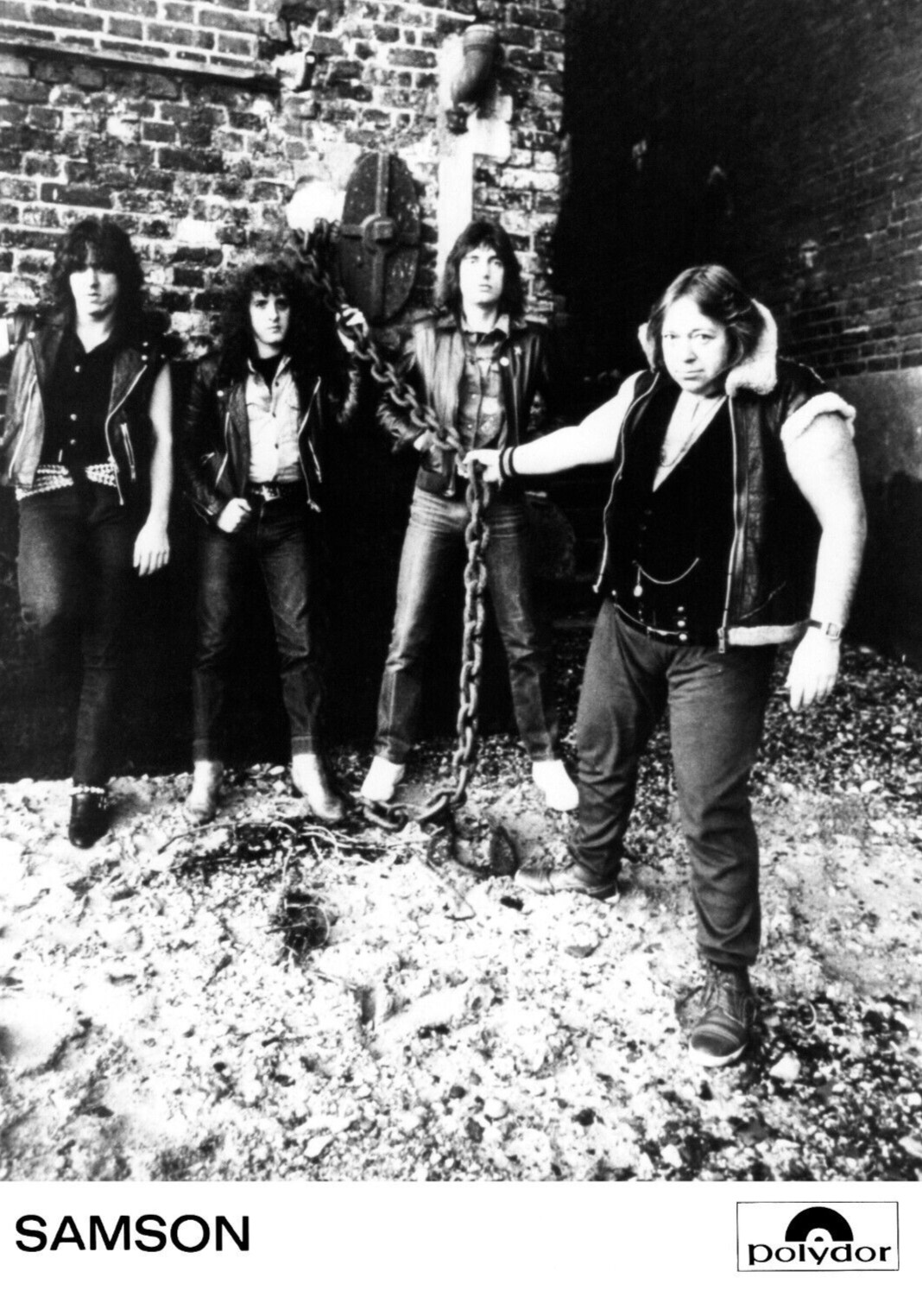 Samson - Promo Photo 1982 - Before The Storm - Don't Get Mad - Get Even - NWOBHM