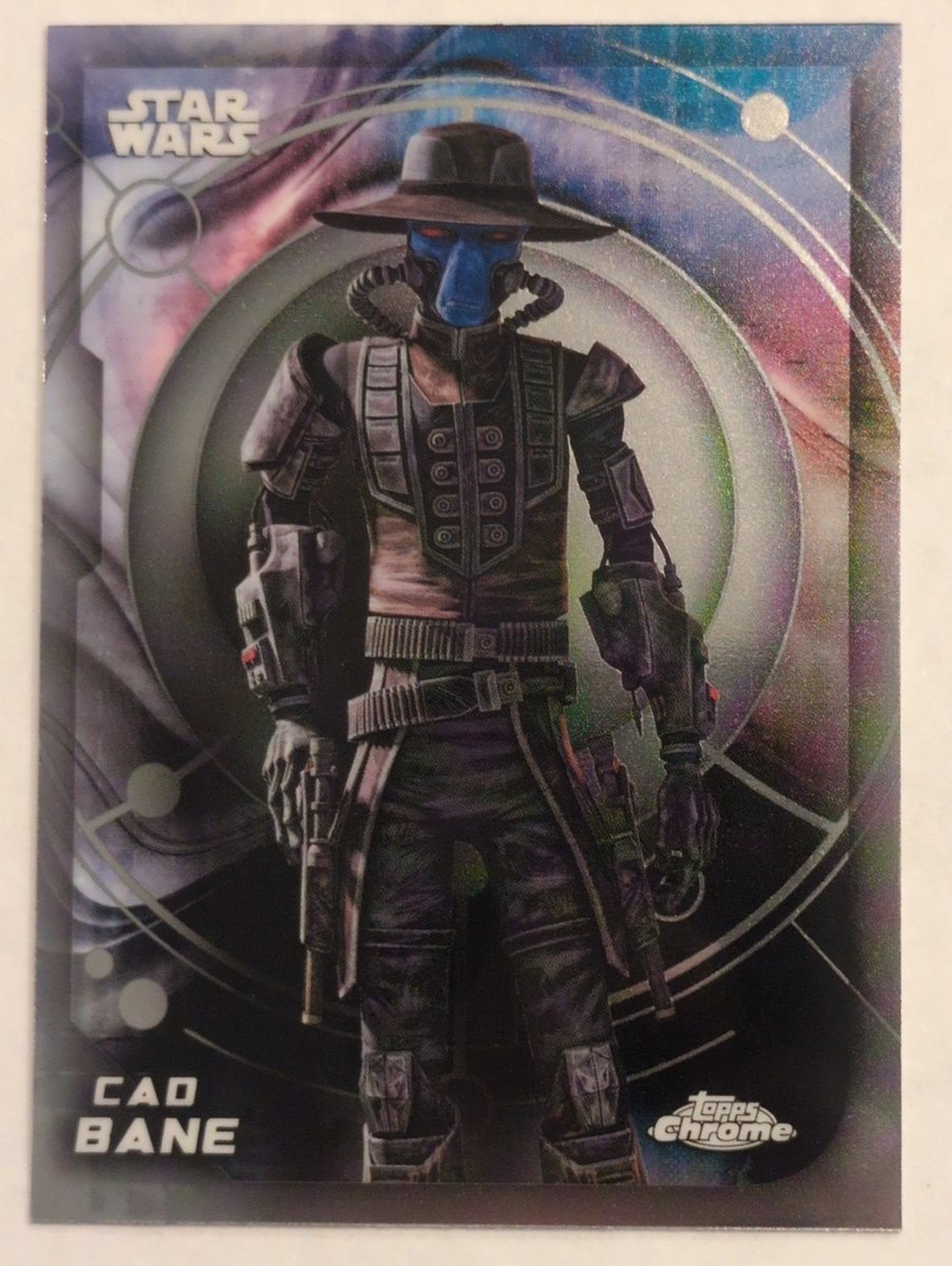 2026 Chrome Star Wars Galaxy #172 Cad Bane