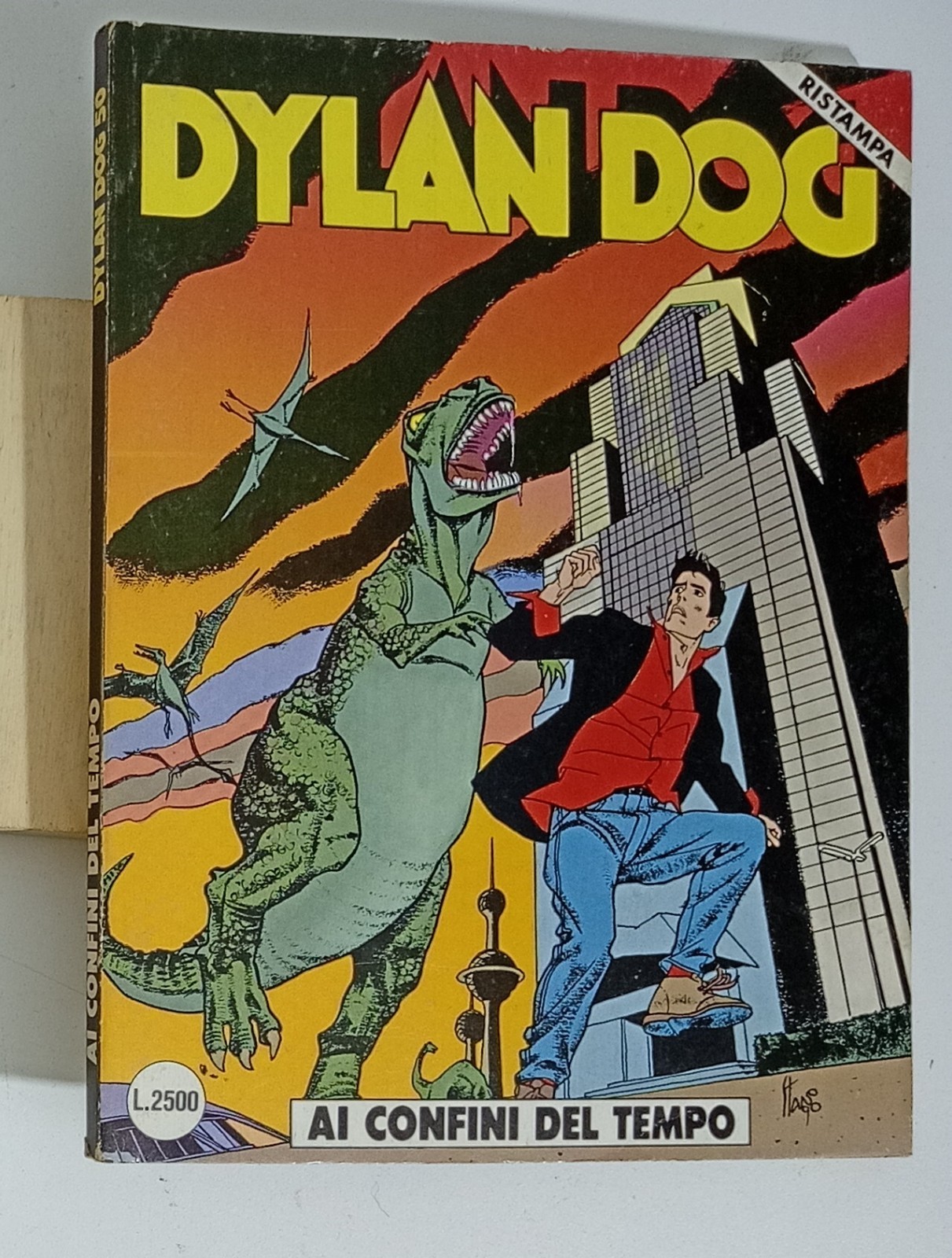 I148989 DYLAN DOG n. 50 - Ai confini del tempo - Bonelli 1993 (Ristampa)