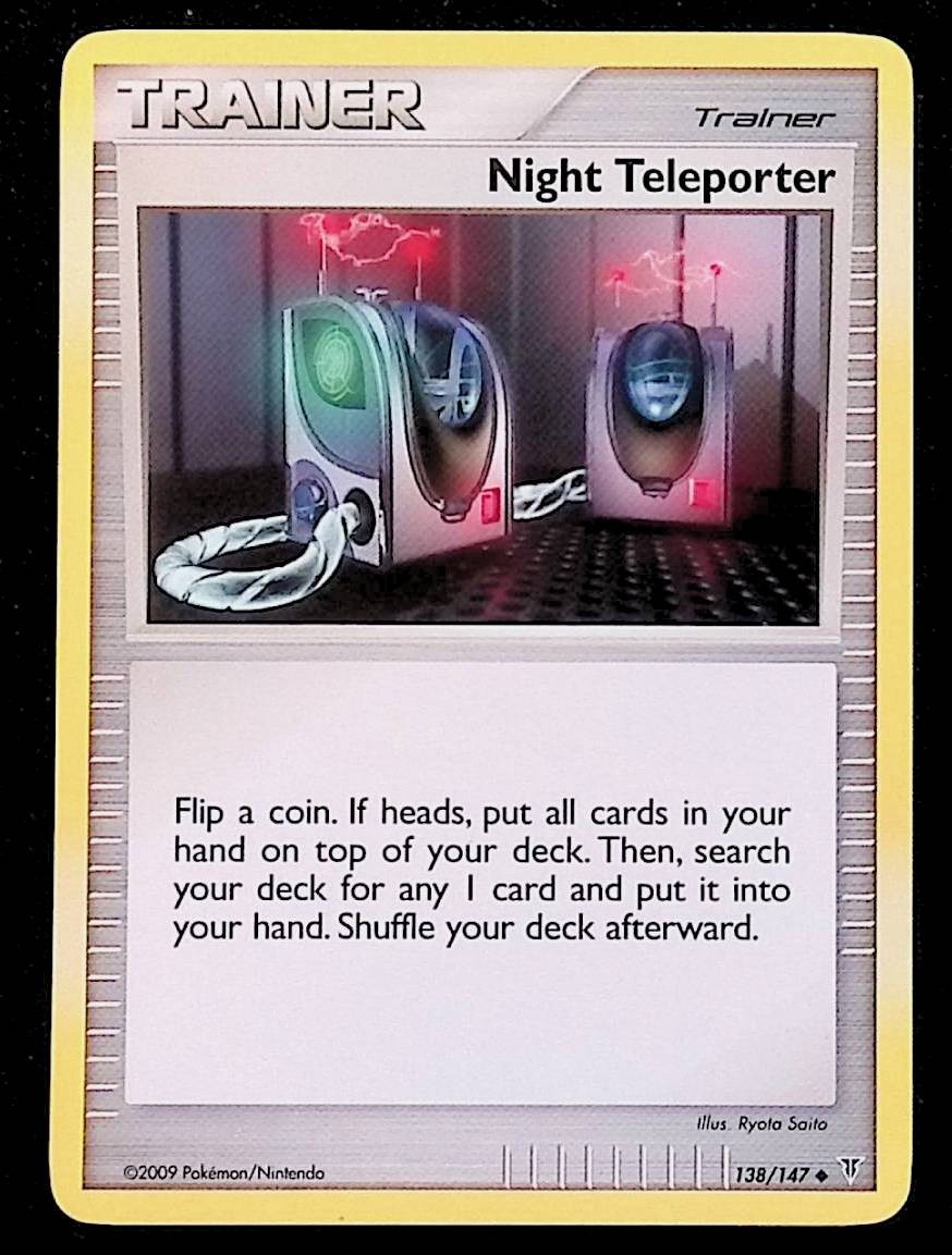 Teletrasporto notturno Pokemon Supreme Victors Allenatore non comune