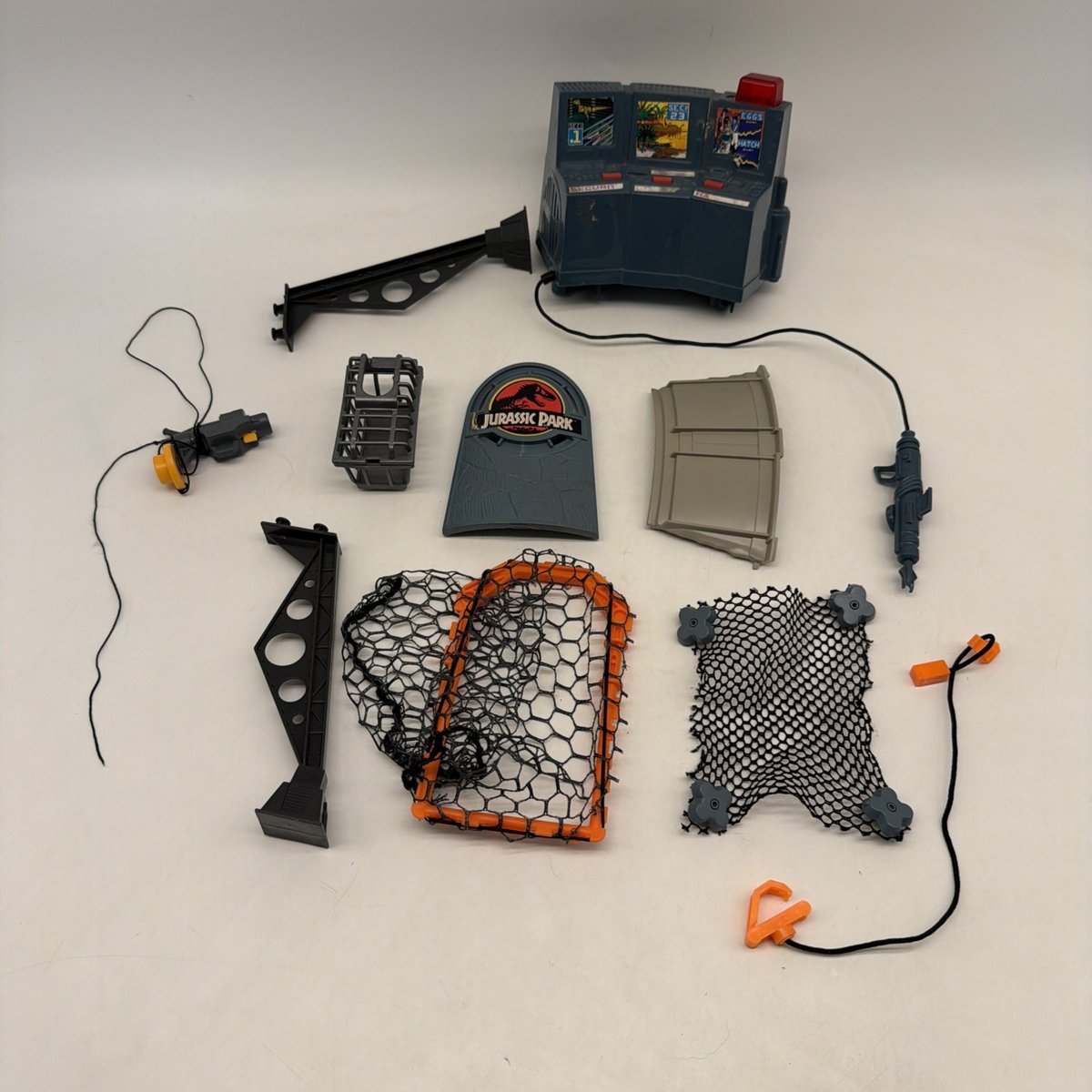 Playset Jurassic Park vintage e varie Lotto ricambi!
