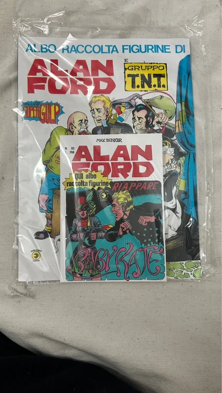 Alan Ford Anastatica n. 93 con album figurine