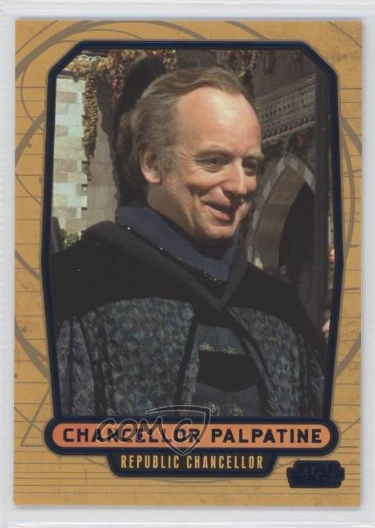 2013 Star Wars Galactic Files Series 2 Blue Emperor Palpatine Chancellor 1j8