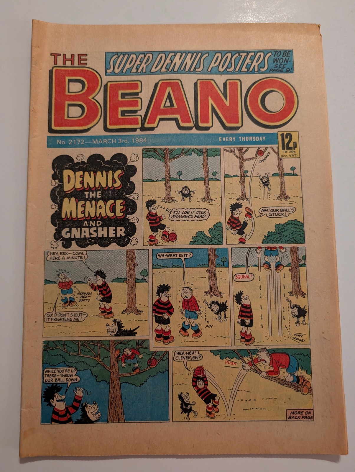 Beano Comic No 2172, March 3rd 1984.