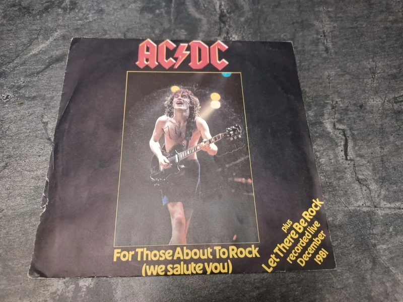 AC/DC For Those About To Rock / Let There Be Rock Single 45tm France