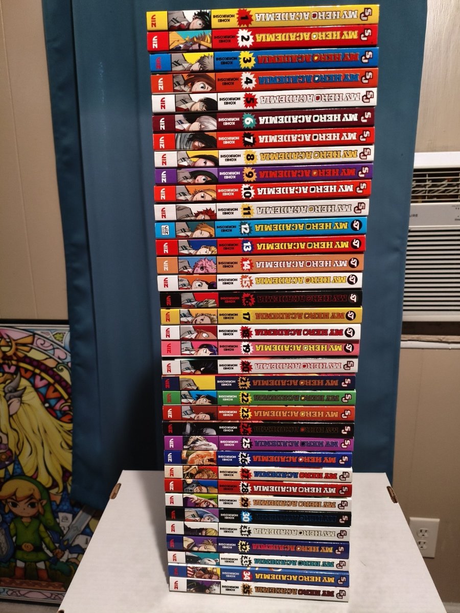 My Hero Academia copertina morbida inglese serie 1-35 buone condizioni