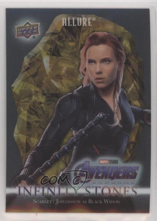 2022 Marvel Allure Infinity Stones Mind Stone Scarlett Johansson Black Widow 5x5