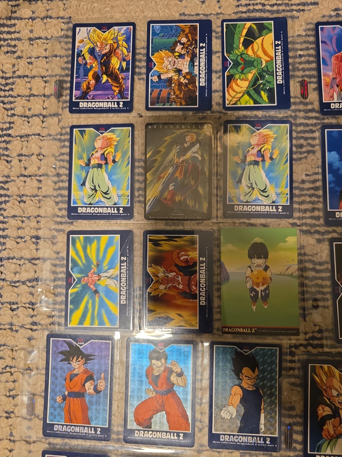 1990's Dragonball Z Misc. Cards Lot 