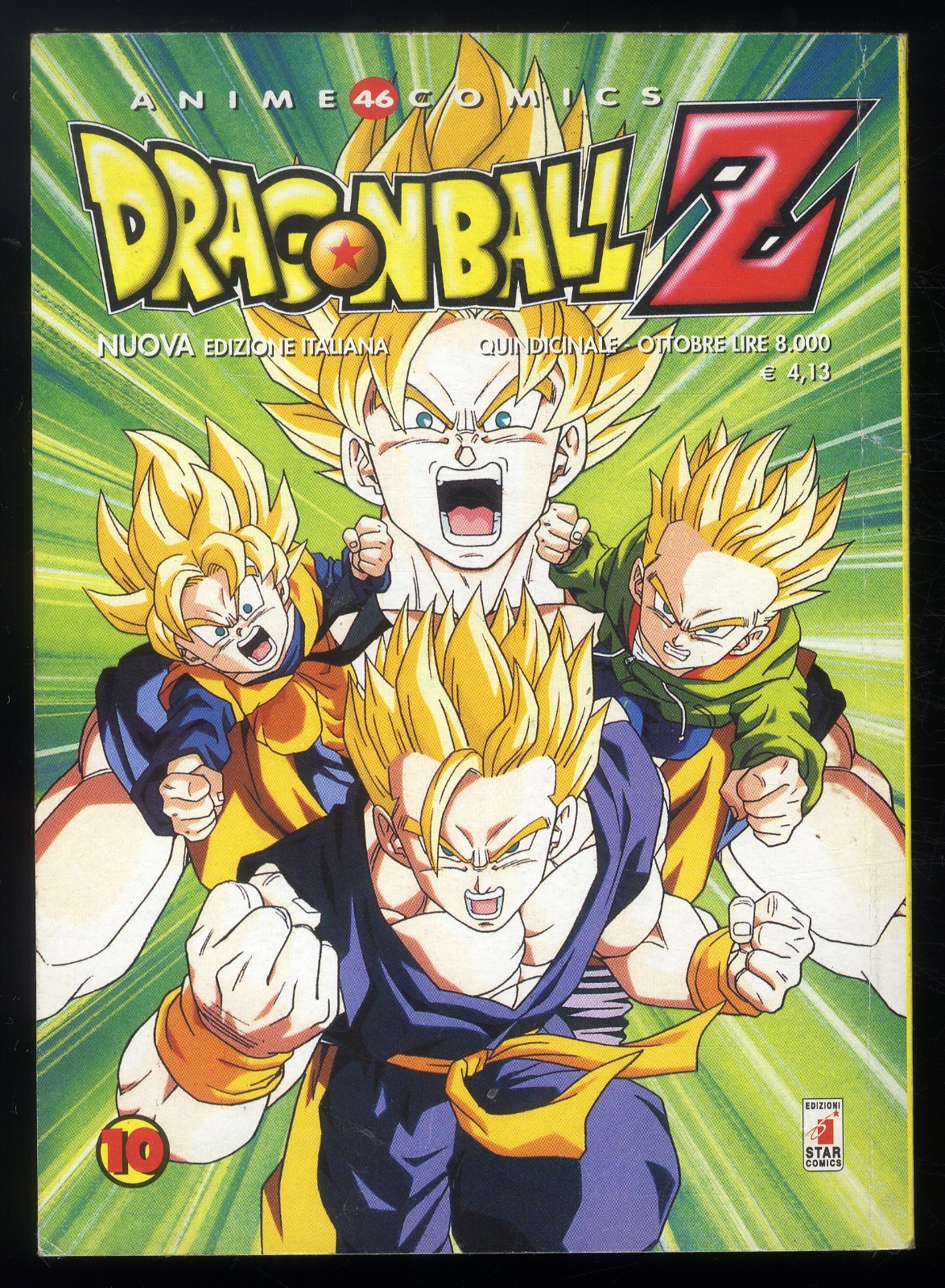 AA] DRAGONBALL Z N° 10 - OTTOBRE 2001 - EDIZIONE STAR COMICS - OTTIMO / EDICOLA