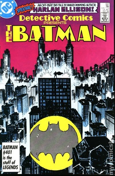 Detective Comics #567 VG- 3.5 1986 immagine stock basso grado