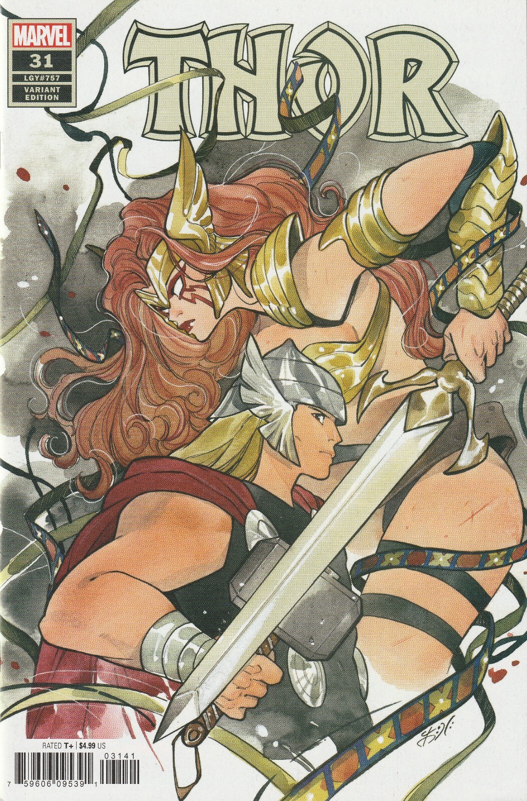 THOR #31 (2020) CATES / KLEIN ~ PEACH MOMOKO VARIANT ~ UNREAD NM