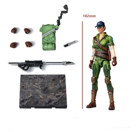 1/18 Scale 10.2cm 4.1" Special Forces Action Figure NEW