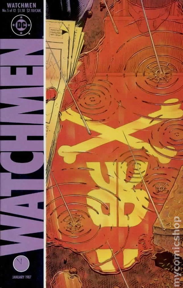 Watchmen #5 FN 6.0 1987 Immagine Stock