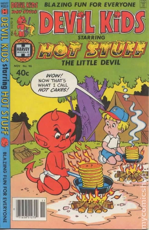 Devil Kids Starring Hot Stuff #96 VG 4.0 1979 immagine stock basso grado