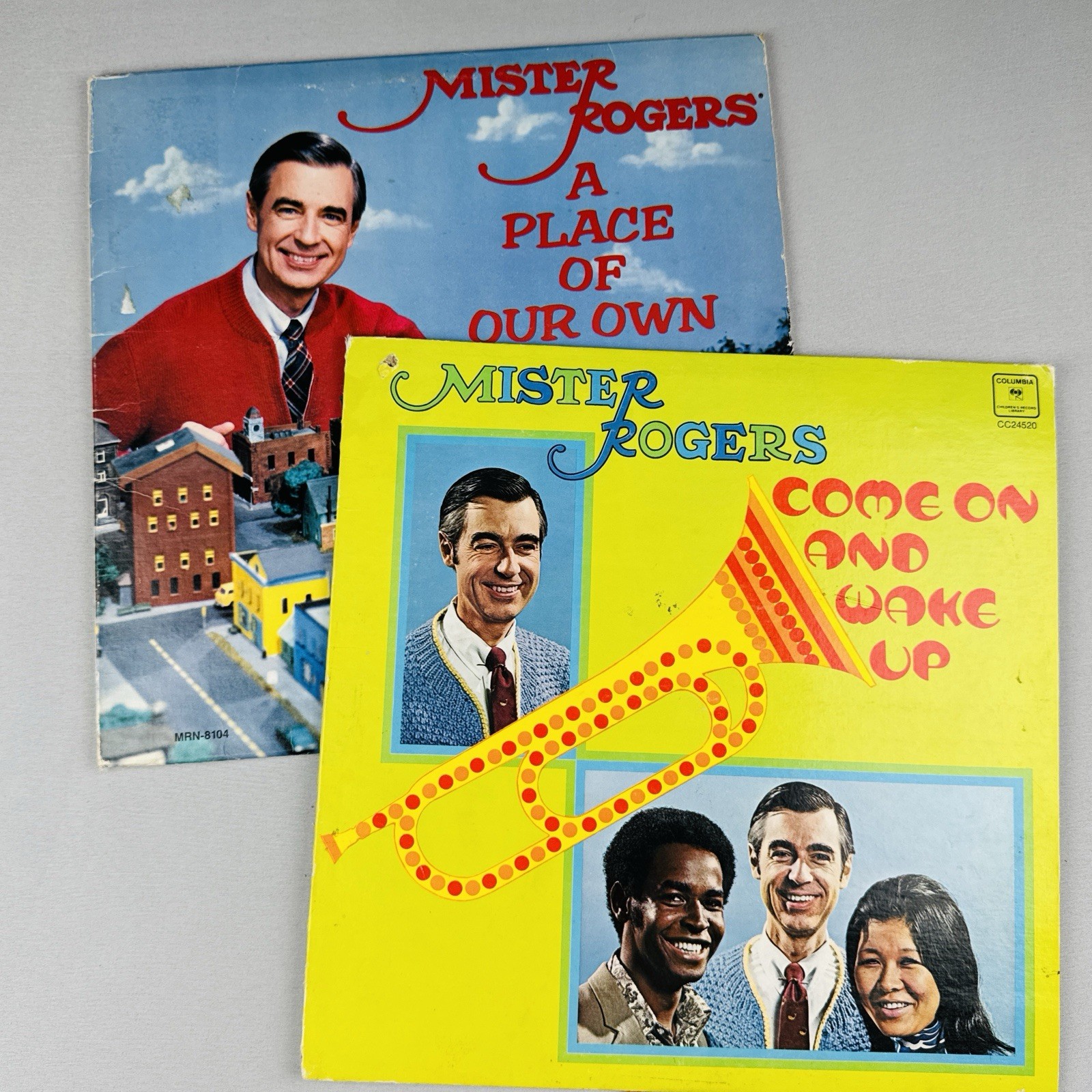 Mister Rogers LP Lot Come On And Wake Up A Place Of Our Own VG-/VG+