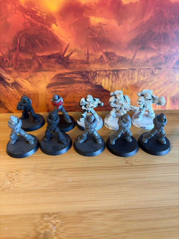 Warhammer 40k Space marines tactical squad