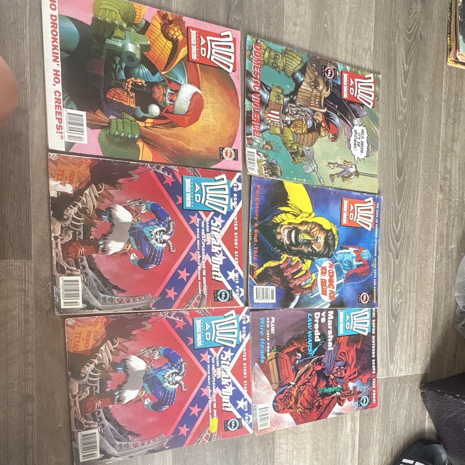 2000AD 700's assorted collection